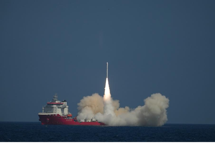 China Successfully Launches CERES-1 Carrier Rocket from Shandong Province 1 CERES-1
