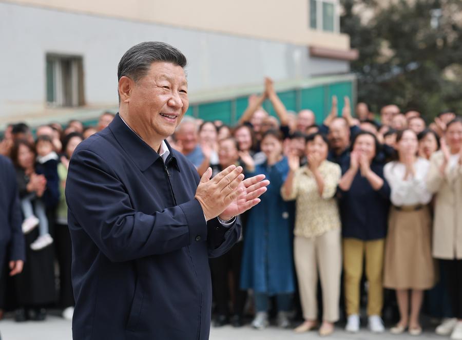 President Xi Jinping Urges Gansu Province to Advance Reform and Green Transition for Chinese Modernization 1 President Xi Jinping