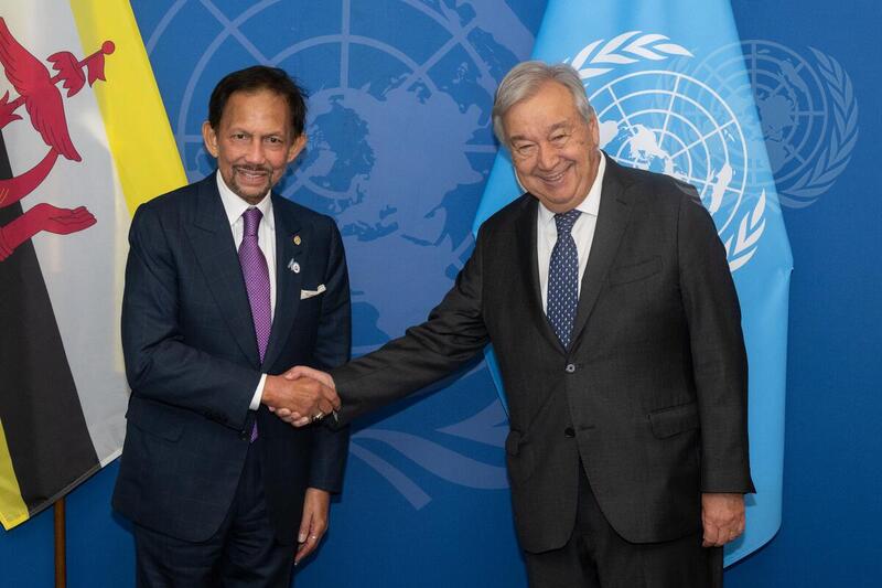 Brunei Sultan Reaffirms Commitment to Multilateralism, Peace, and Development in Meeting with UN Secretary-General 1 Sultan