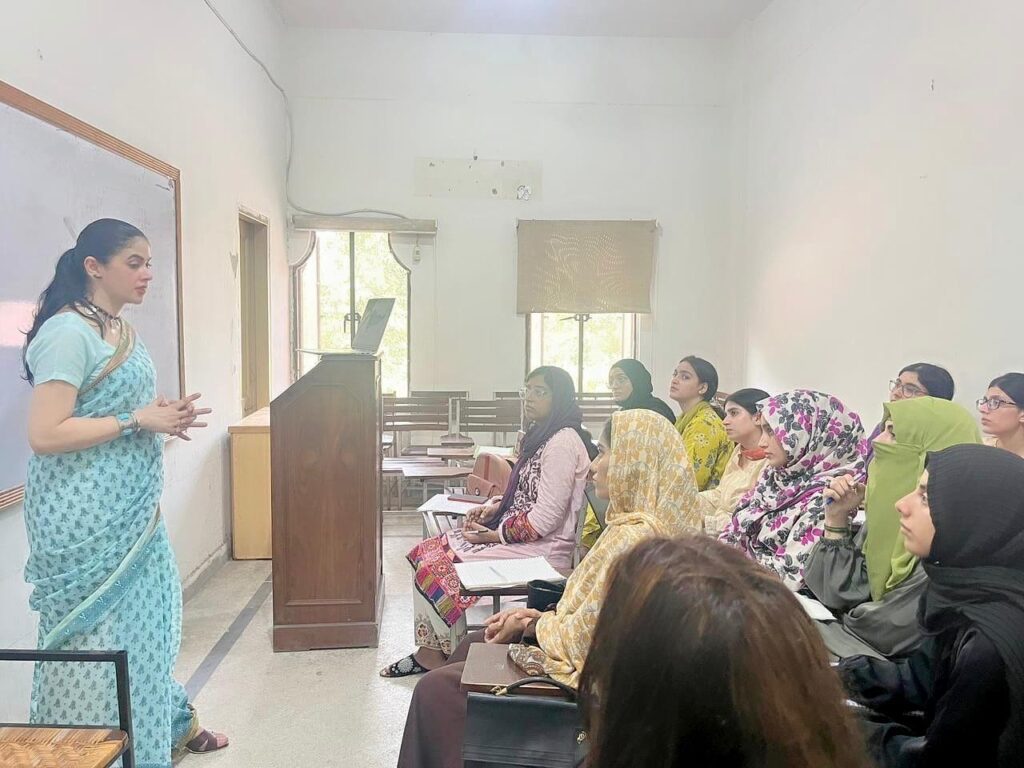 Training Session for the Fellowship Program Held at Lahore College for Women University (LCWU), Lahore 5 IMG 20240927 WA0183