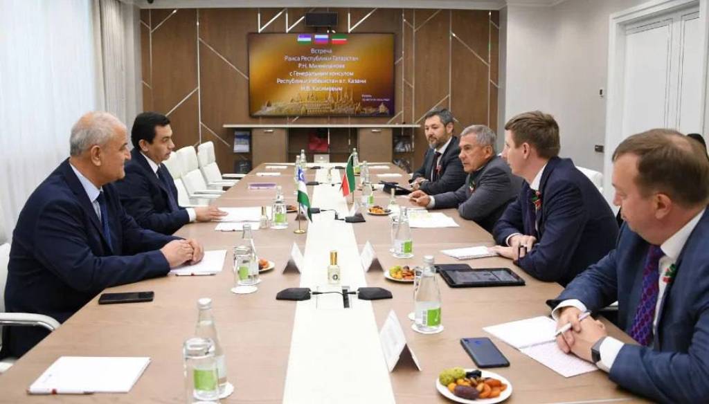 Tatarstan and Uzbekistan Discuss Expansion of Bilateral Relations 1 Tatarstan