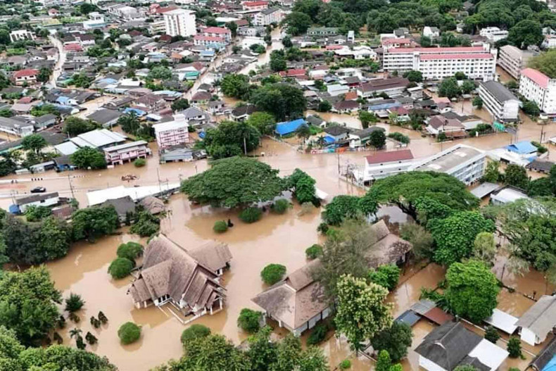 Severe Flooding in Chiang Rai: Roads, Bridges Closed, Evacuations Underway 1 Chiang Rai