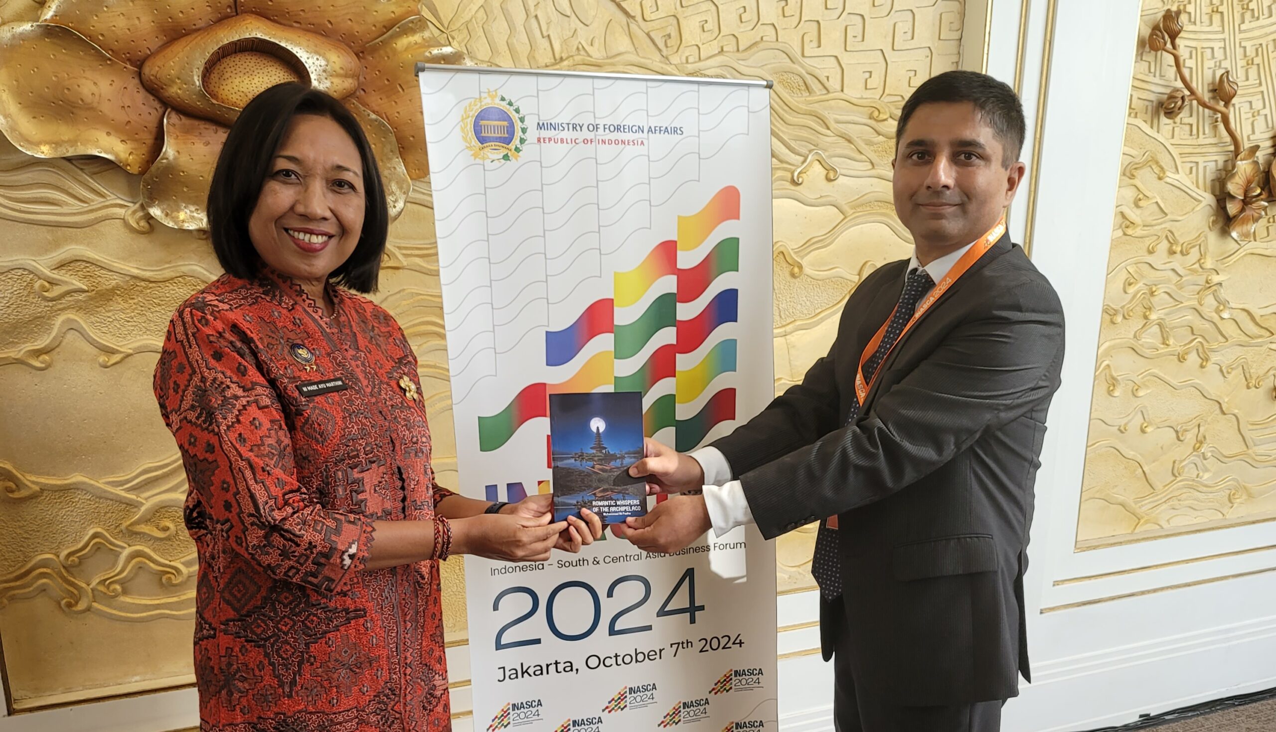 Muhammad Ali Pasha's Poetry Book "Romantic Whispers of the Archipelago" Launched in Jakarta During INASCA 2024 9 Muhammad Ali Pasha's Poetry Book "Romantic Whispers of the Archipelago" Launched in Jakarta