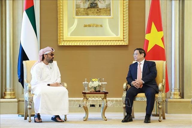Vietnamese PM Phạm Minh Chính Meets UAE National Security Advisor Tahnoun bin Zayed Al Nahyan to Discuss Strategic Cooperation 5 Phạm Minh Chính