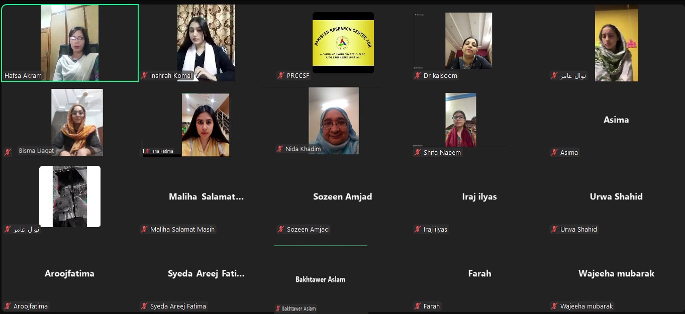 Empowering Writing Skills: Training Session of Lahore College for Women University (LCWU) Fellows 1 LCWU