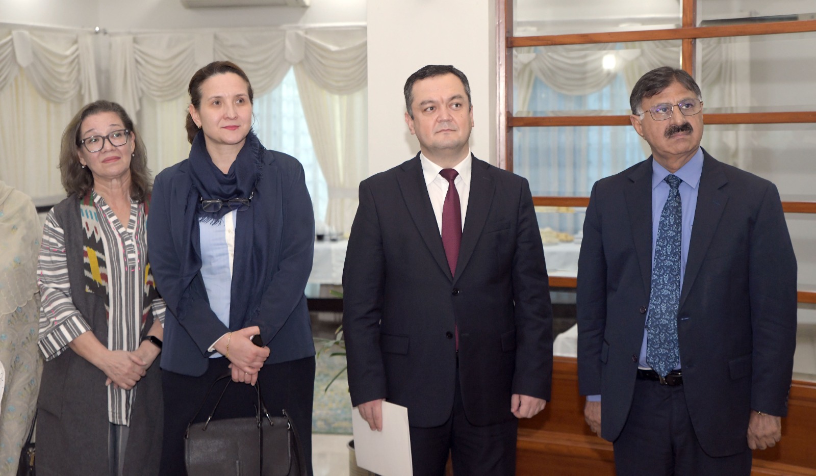 H.E. Alisher Tukhtaev Speech at the Celebrations of Uzbek Language Day and the 630th Anniversary of Mirza Ulugh Beg 3 H.E. Alisher Tukhtaev