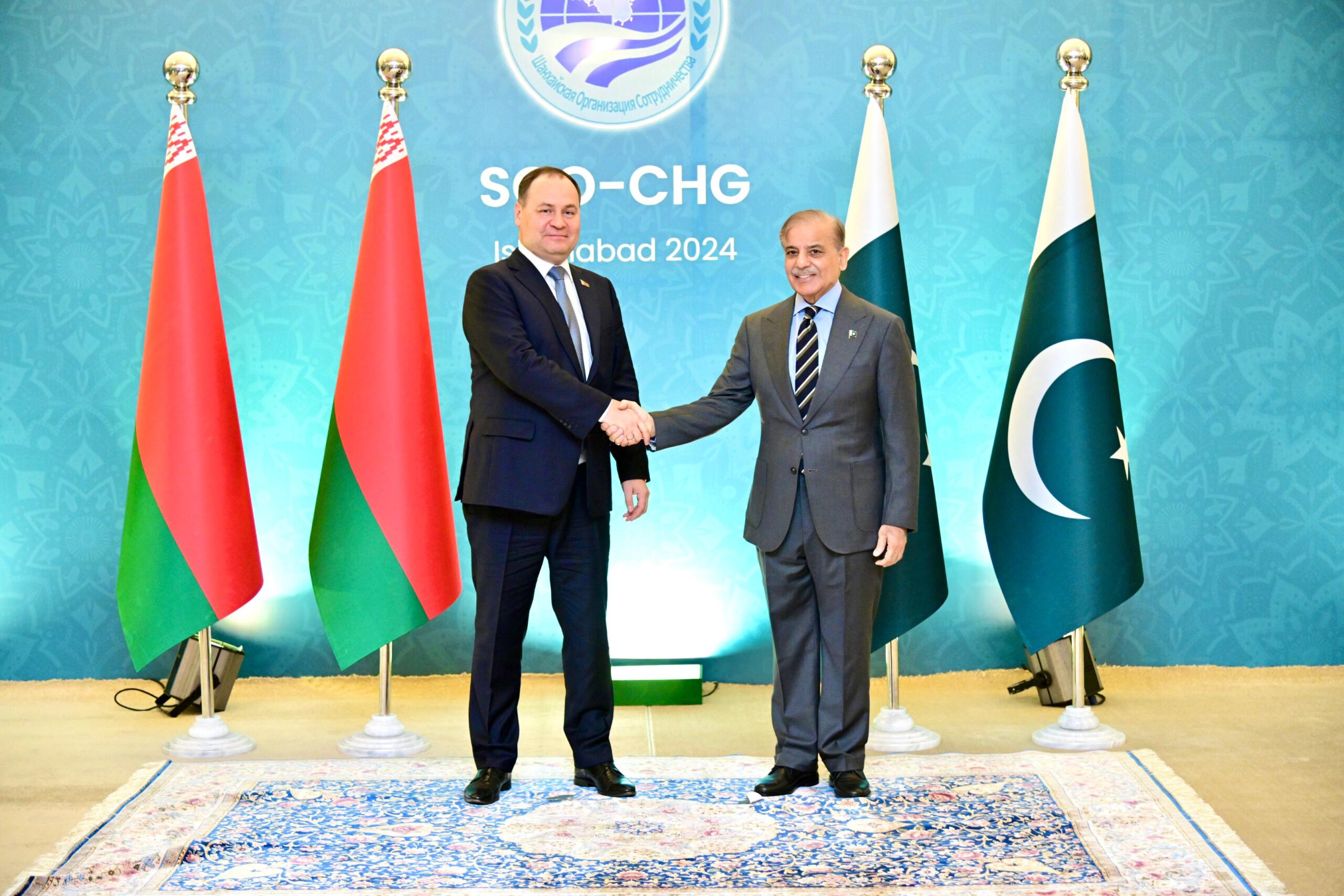 Prime Minister Shehbaz Sharif Holds Bilateral Meeting with Belarusian PM 10 Prime Minister