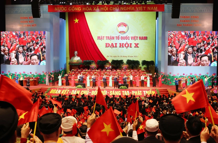 10th National Congress of the Vietnam Fatherland Front Opens in Hanoi 1 Fatherland