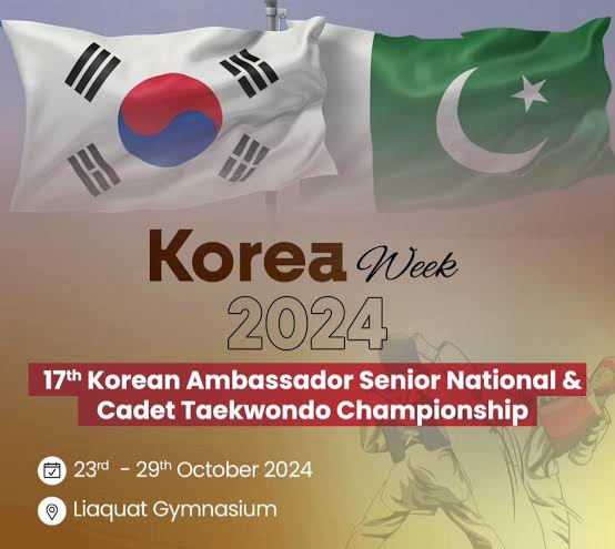 Pakistan Army Shines in 17th Korean Ambassador Taekwondo Championship 2024 1 Pakistan Army