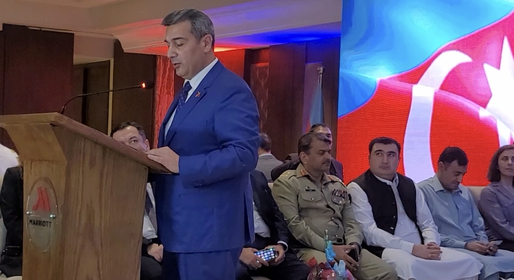 Speech of His Excellency Khazar Farhadov on Victory Day Celebrations of Azerbaijan 6 Khazar Farhadov