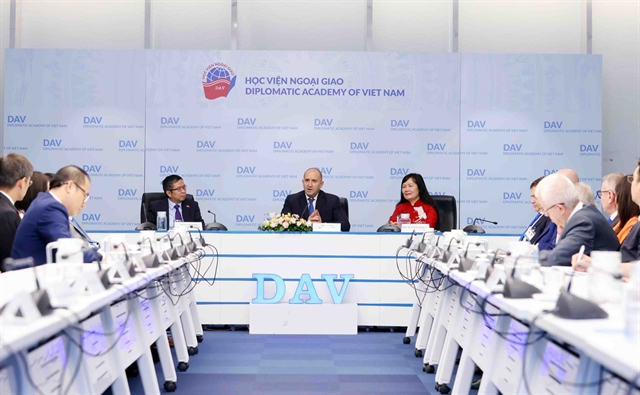 Bulgarian President Highlights Strategic Vietnam-Bulgaria Relations at Diplomatic Academy of Vietnam 1 Vietnam