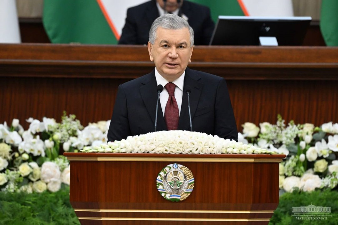 President of Uzbekistan participates in the session of the Legislative Chamber of Oliy Majlis 1 Oliy Majlis