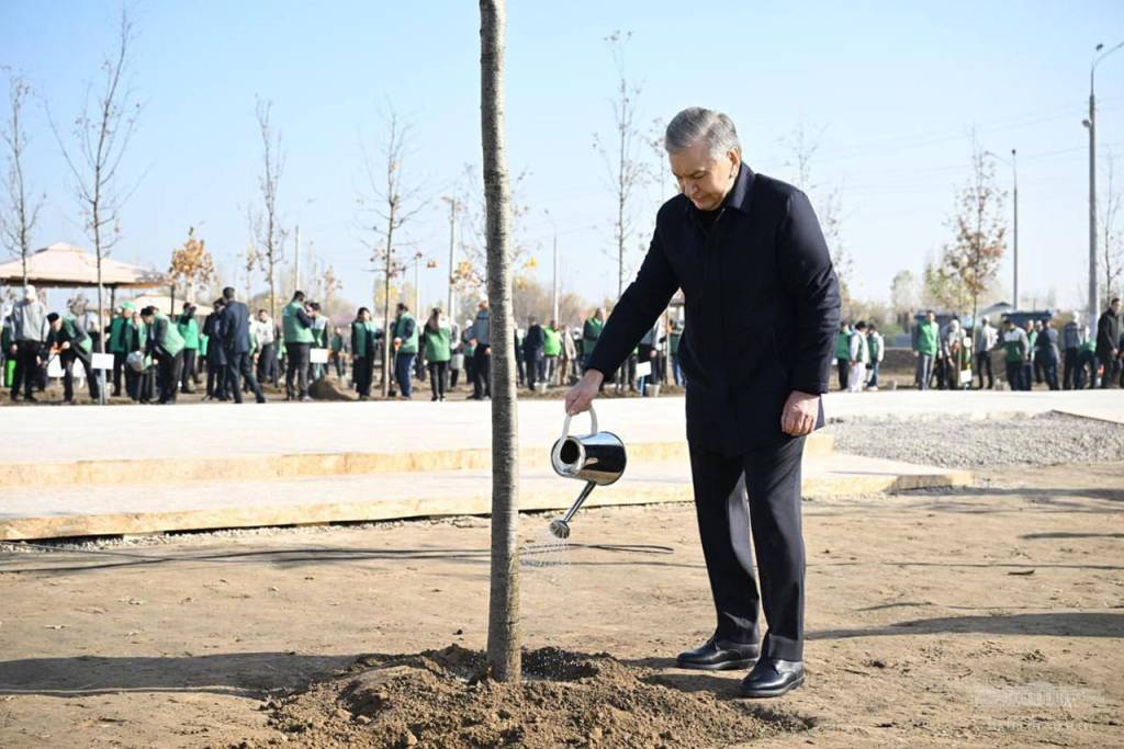 President of Uzbekistan: It is essential for every home and every enterprise to contribute to the preservation of nature 1 Uzbekistan