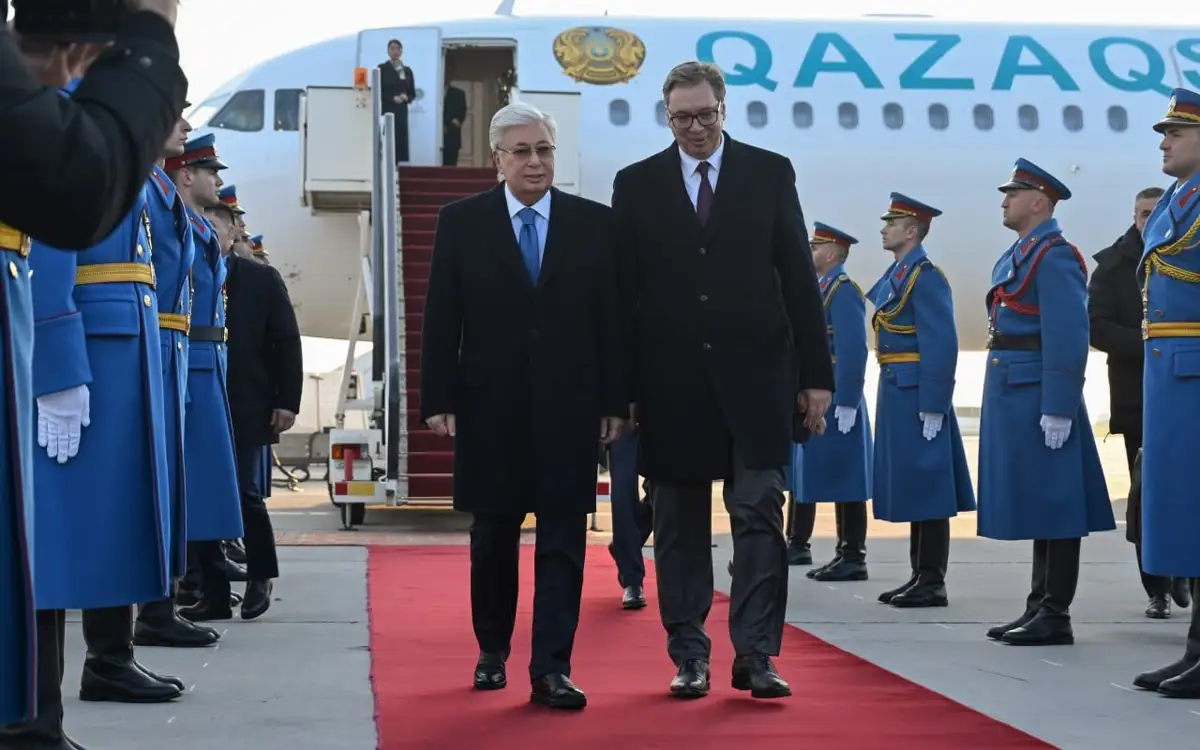 President Tokayev Arrives in Serbia for Official Visit 1 Tokayev