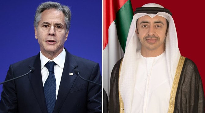 UAE and US Top Diplomats Discuss Regional Developments and Humanitarian Efforts 1 UAE