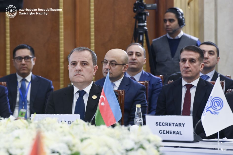 Azerbaijan’s Foreign Minister Jeyhun Bayramov Addresses Regional Cooperation at ECO Council of Foreign Ministers Meeting in Iran 1 Jeyhun Bayramov
