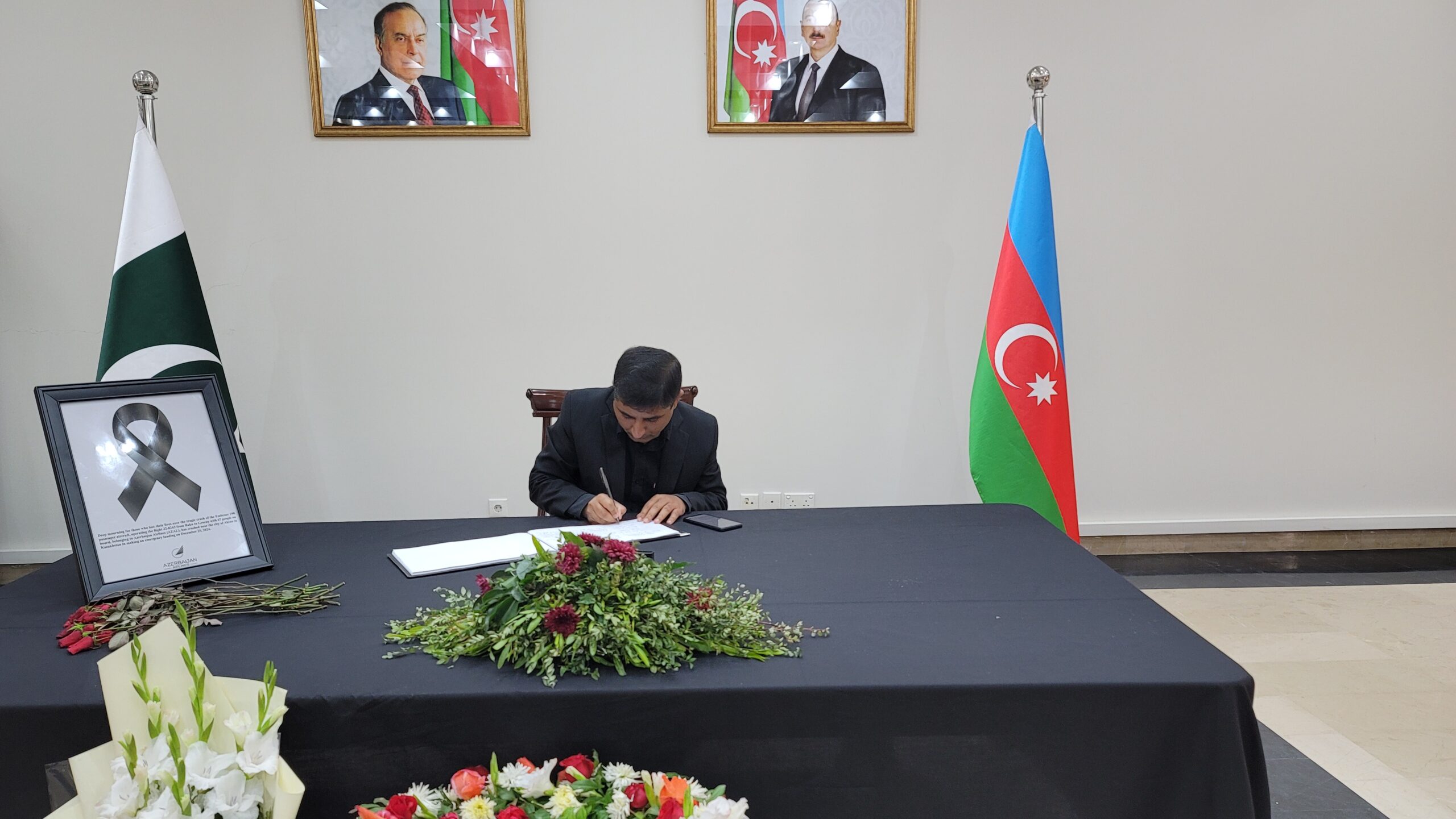 Renowned Poet and Expert Mr. Muhammad Ali Pasha Visits Azerbaijan Embassy to Offer Condolences Over Tragic Plane Crash 1 Muhammad Ali Pasha