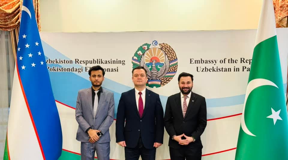 Mr. Qaiser Nawab, Founder & CEO of THE' Society International, Calls on H.E. Alisher Tukhtaev 1 Alisher Tukhtaev
