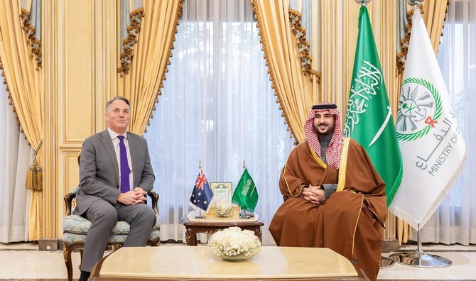 Saudi Defense Minister Prince Meets Australian Deputy PM Richard Marles 1 Saudi