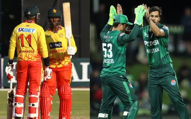 Pakistan Clinches Dominant 57-Run Victory Over Zimbabwe in First T20I 2 Pakistan