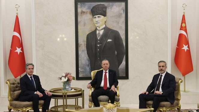 Erdogan and Blinken Discuss Regional Cooperation, Syria, and Gaza Ceasefire 1 Erdogan and Blinken Discuss Regional Cooperation, Syria, and Gaza Ceasefire