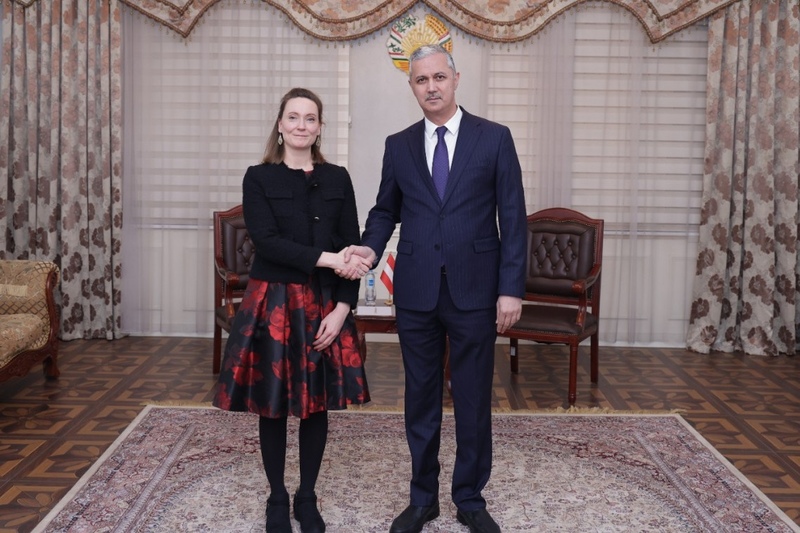 Tajikistan’s First Deputy Foreign Minister Receives Credentials from New Austrian Ambassador Andrea Bacher