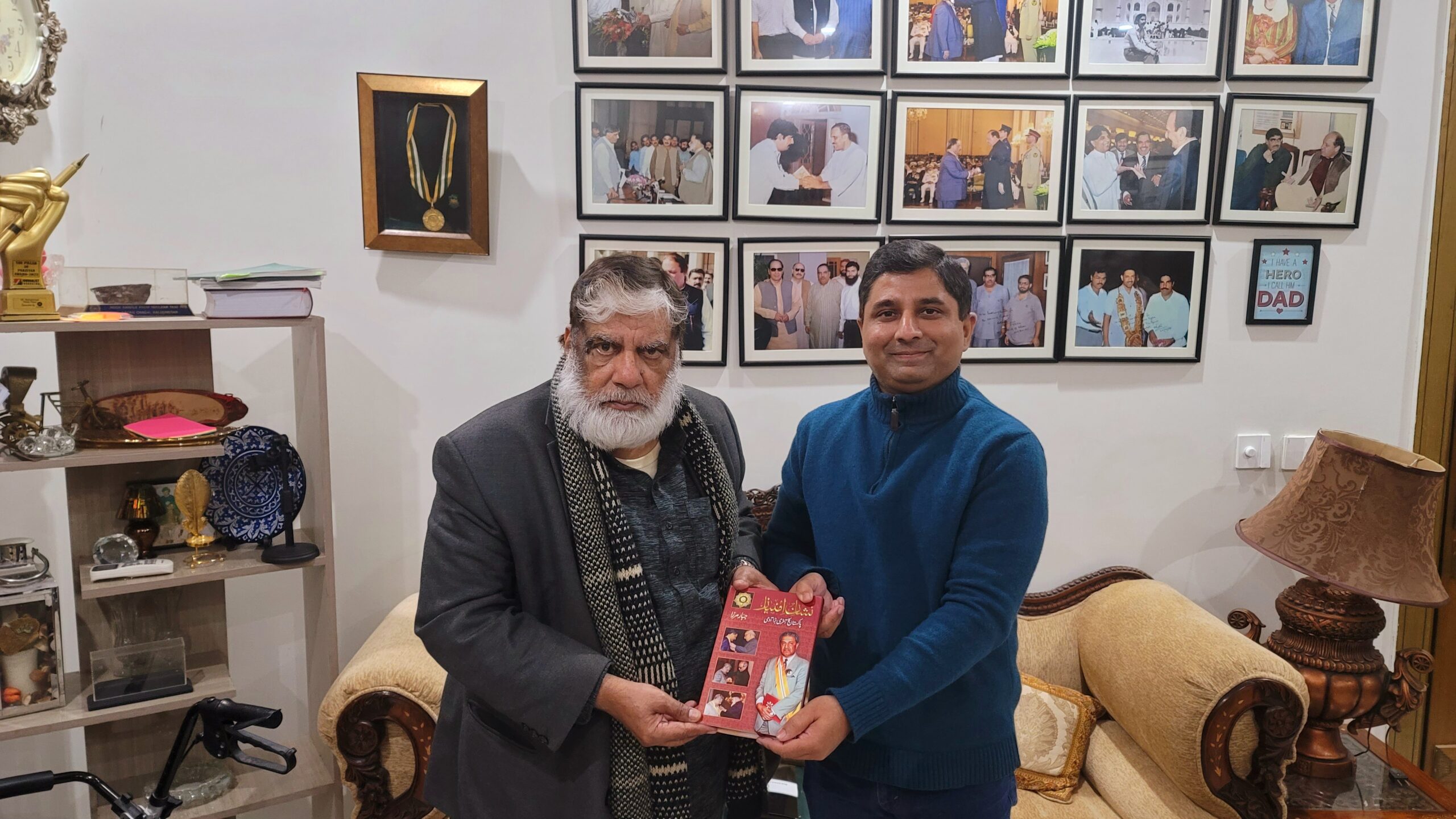 Renowned Poet and Analyst Mr. Muhammad Ali Pasha Meets Senior Journalist Muhammad Nawaz Raza and Others for a Discussion on Political Affairs 1 Muhammad Nawaz Raza