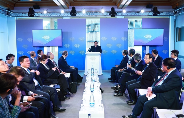 PM Chính Highlights Vietnam’s Strategic Goals and Growth Potential at Davos