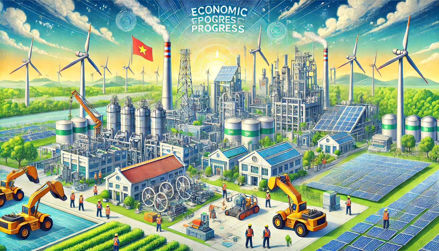 Vietnam's Industrial Sector Achieves Record Growth in 2024, Surpassing Targets 8 Industrial