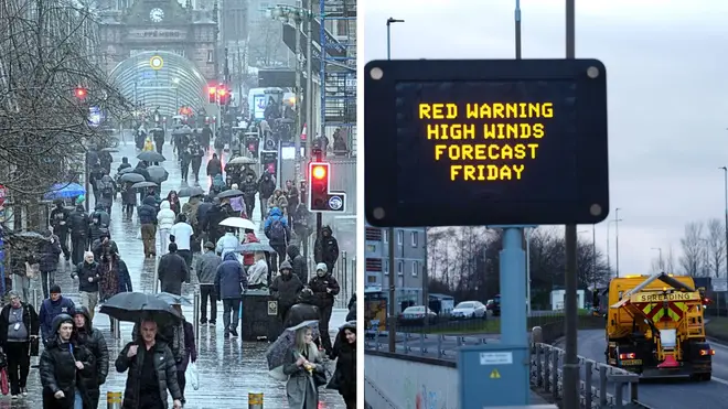 Storm Eowyn Disrupts Travel and Poses Danger Across the UK 1 Storm