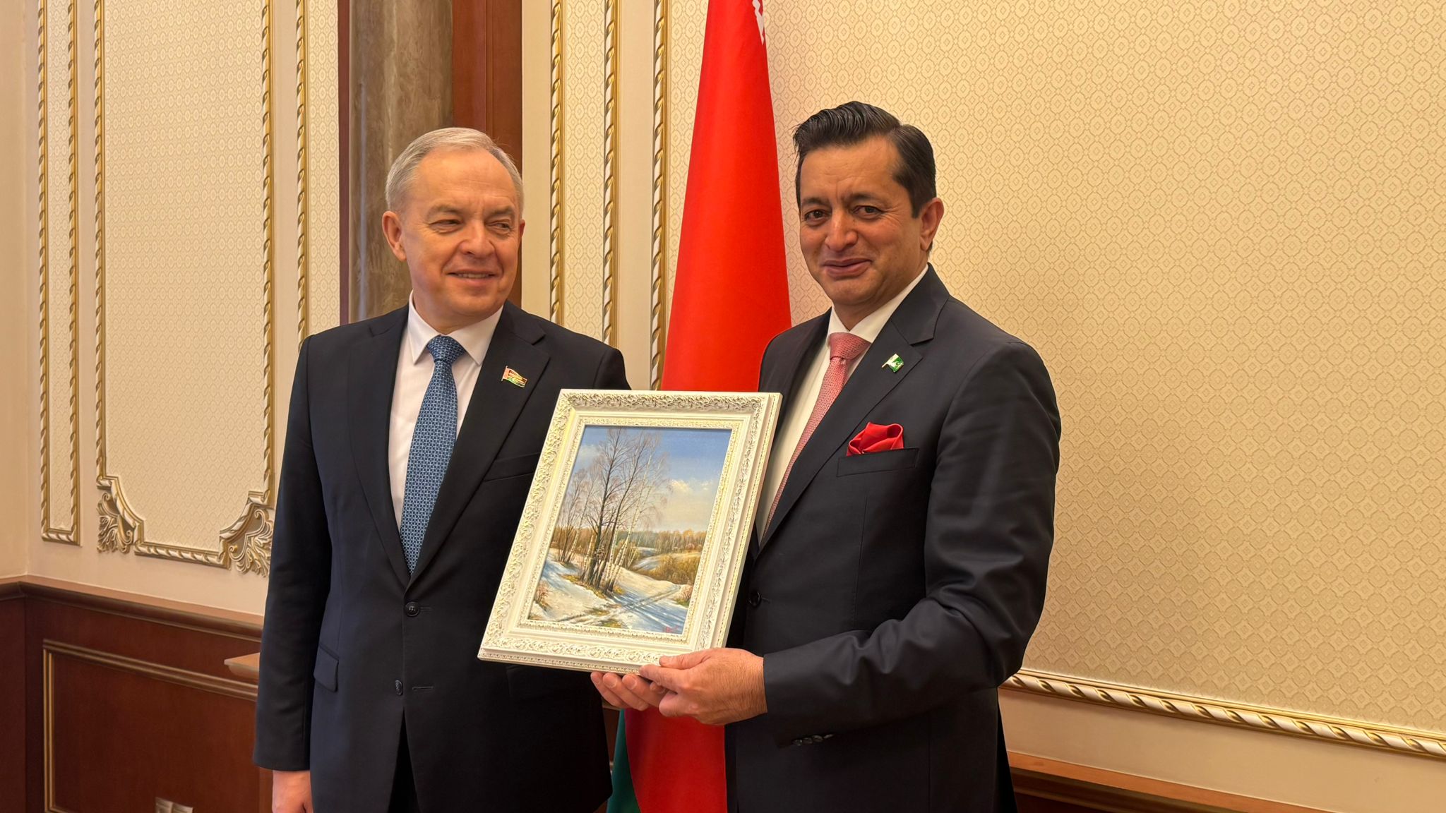 Ambassador Sajjad Haider Khan Bids Farewell to H.E. Igor Sergeenko 1 Ambassador