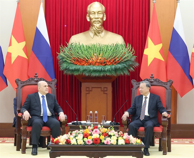 Party General Secretary Tô Lâm Hosts Russian PM Mikhail Mishustin in Hanoi 1 Tô Lâm
