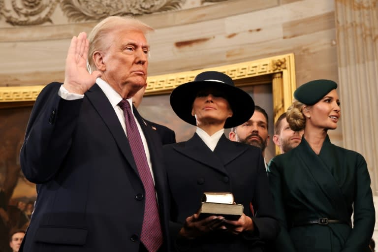 Donald Trump Sworn in for Historic Second Term as U.S. President 3 Trump
