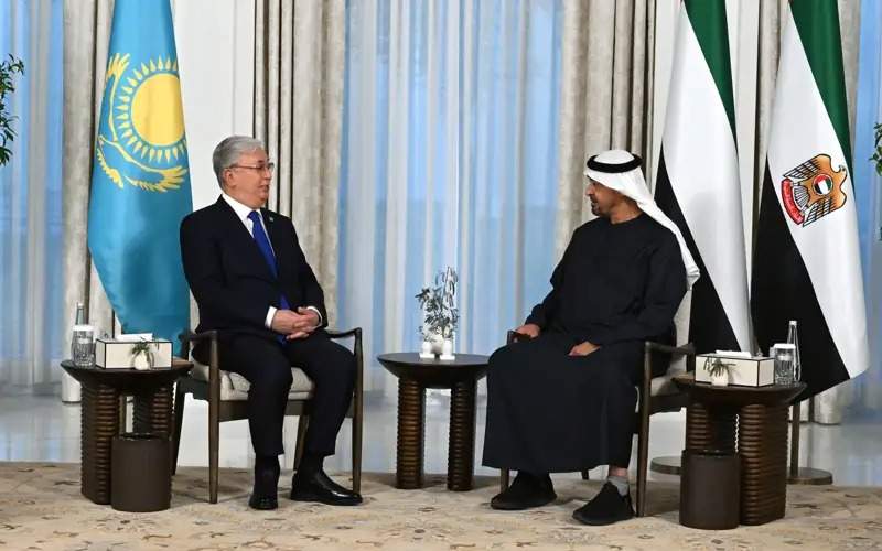 Kazakh and UAE Presidents Meet to Strengthen Strategic Partnership 1 Strategic