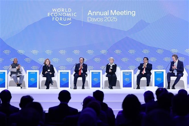 Vietnamese PM Attends ASEAN Discussion at WEF Annual Meeting in Davos 1 WEF
