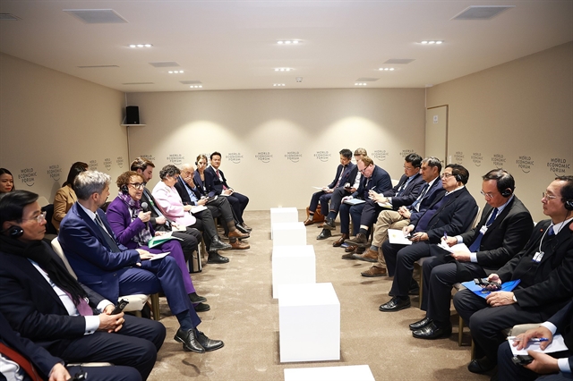 Vietnamese PM Chính Delivers Keynote Speech on Future of Global Trade at Davos 1 Chính