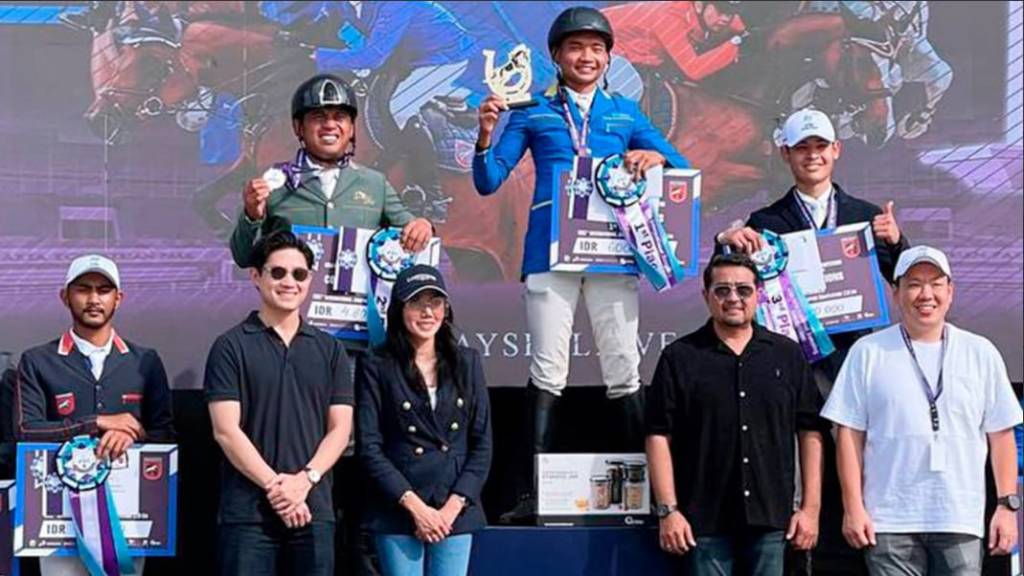 Uzbekistan’s Izzatullo Abdugaffarov Wins Bronze in International Show Jumping Tournament 1 Izzatullo Abdugaffarov
