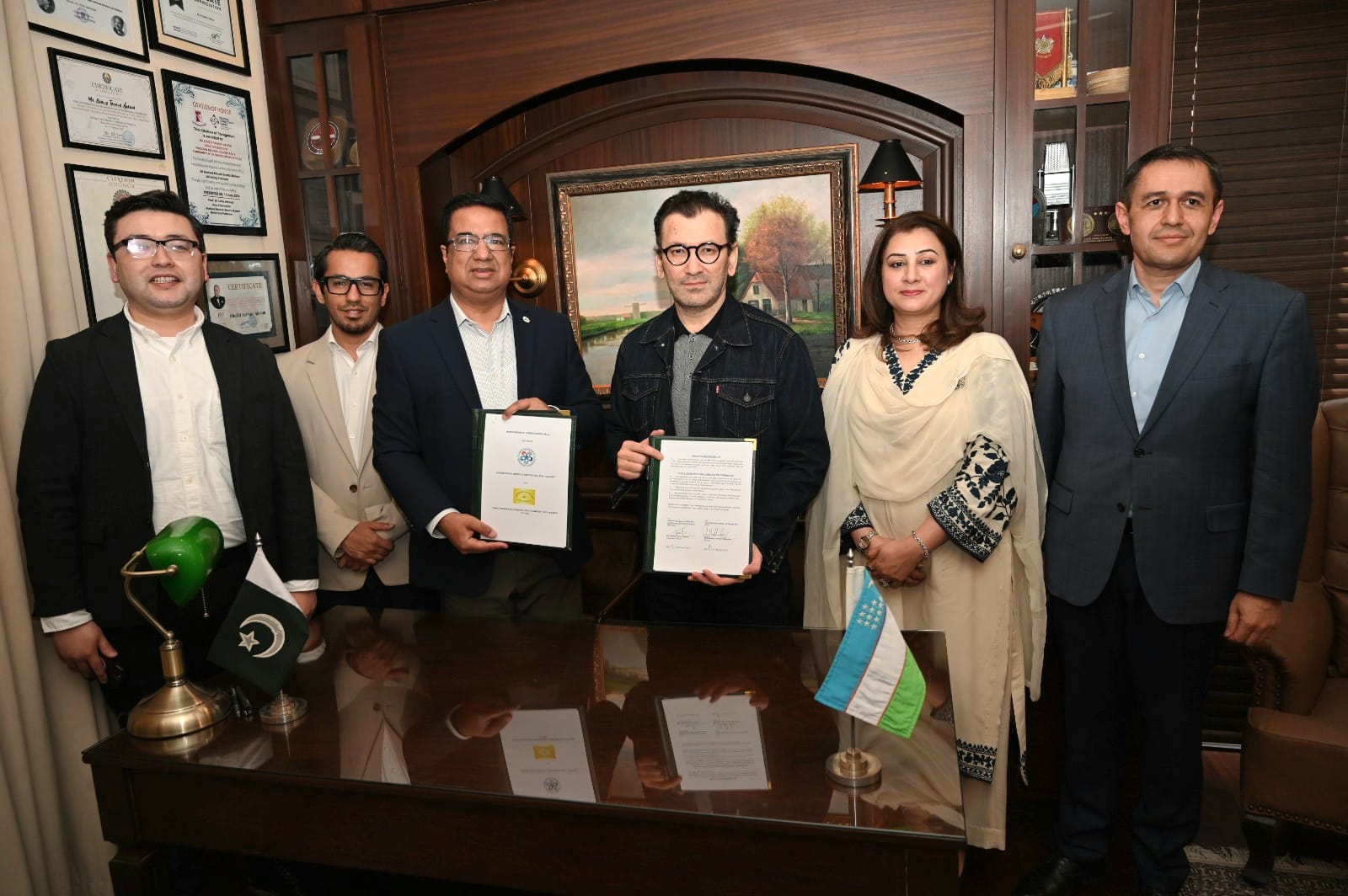 Ambassador Javlon Vakhabov and His Delegation Visit Pakistan