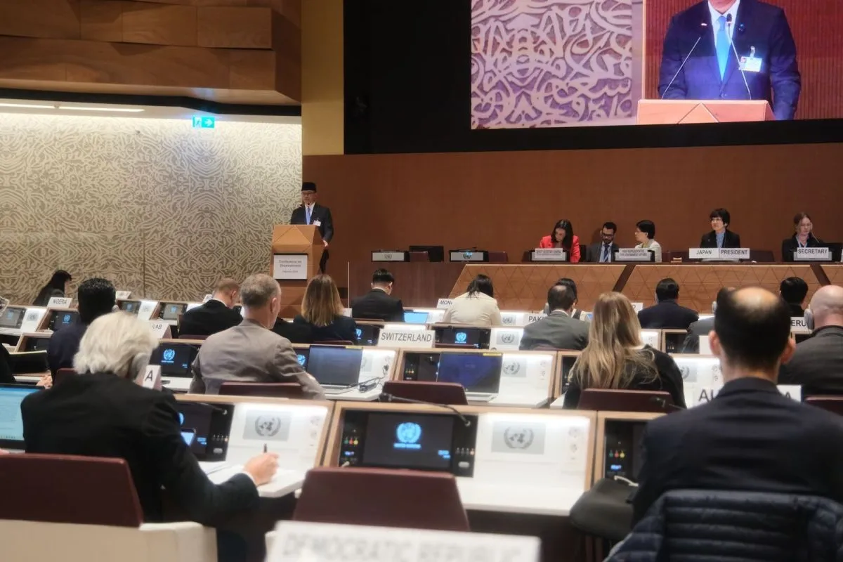 Indonesia Calls for Robust Disarmament Efforts to Achieve Global Peace at Conference on Disarmament