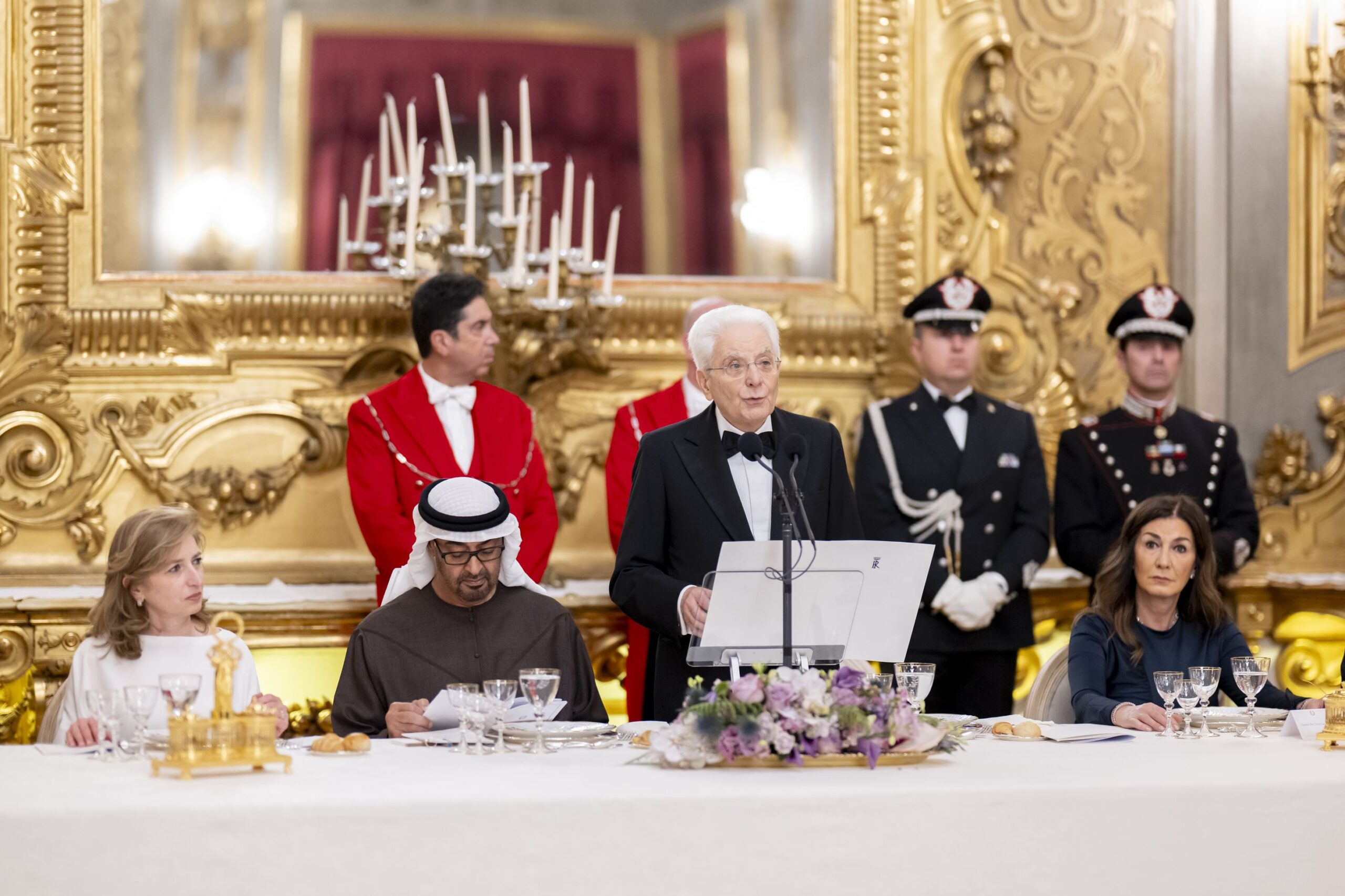 UAE President Attends State Banquet Hosted by Italian President in Rome 1 UAE President Attends State Banquet Hosted by Italian President in Rome