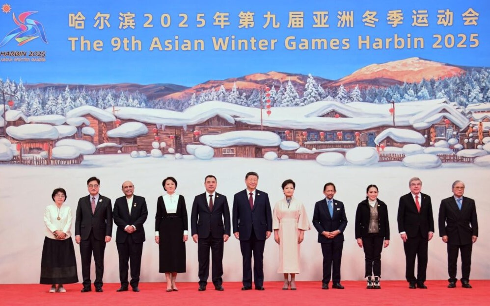 President Asif Ali Zardari Attends Opening Ceremony of 9th Asian Winter Games in Harbin 1 Asian
