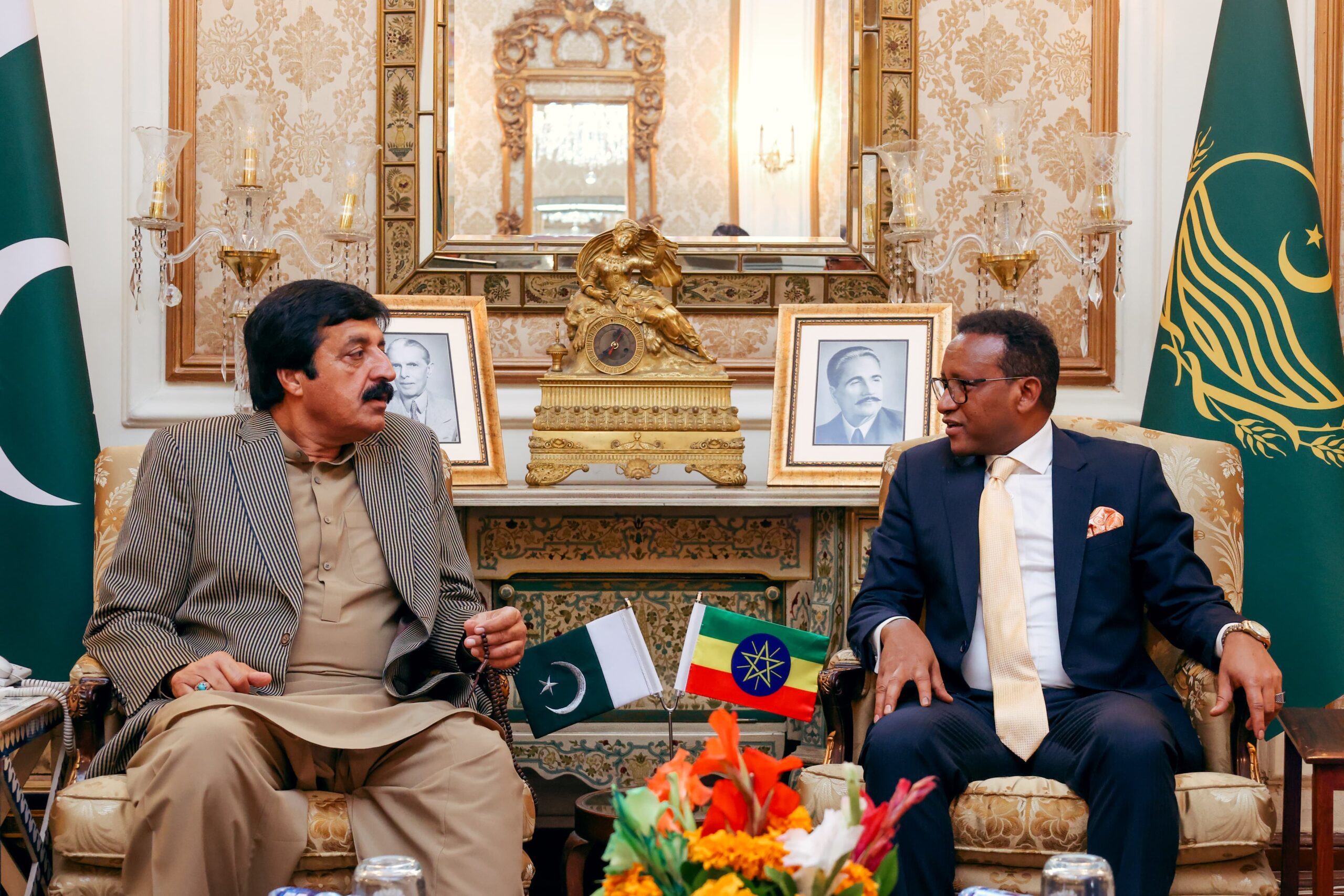 Ambassador Dr. Jemal Calls on Governor of Punjab, Pakistan