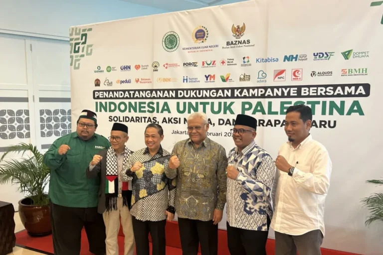 Indonesia Launches US$200 Million Humanitarian Aid Campaign for Palestine