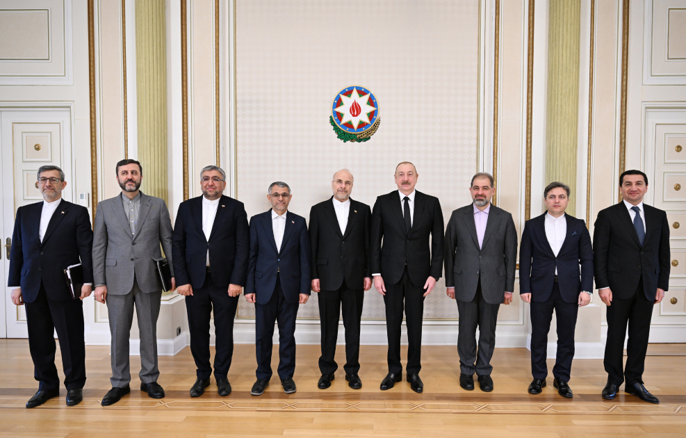 President Ilham Aliyev Receives Iranian Speaker Mohammad Bagher Ghalibaf in Baku 1 President Ilham Aliyev Receives Iranian Speaker Mohammad Bagher Ghalibaf in Baku