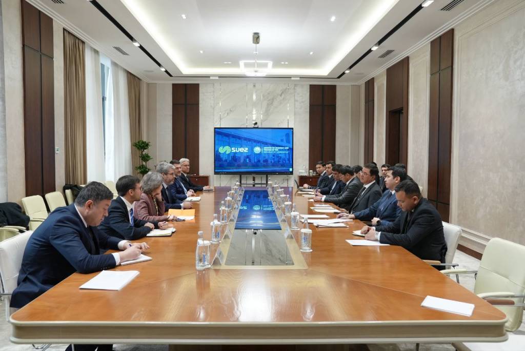 Uzbekistan, SUEZ Group Discuss Cooperation in Water Management and Infrastructure Development 4 Uzbekistan, SUEZ Group Discuss Cooperation in Water Management and Infrastructure Development