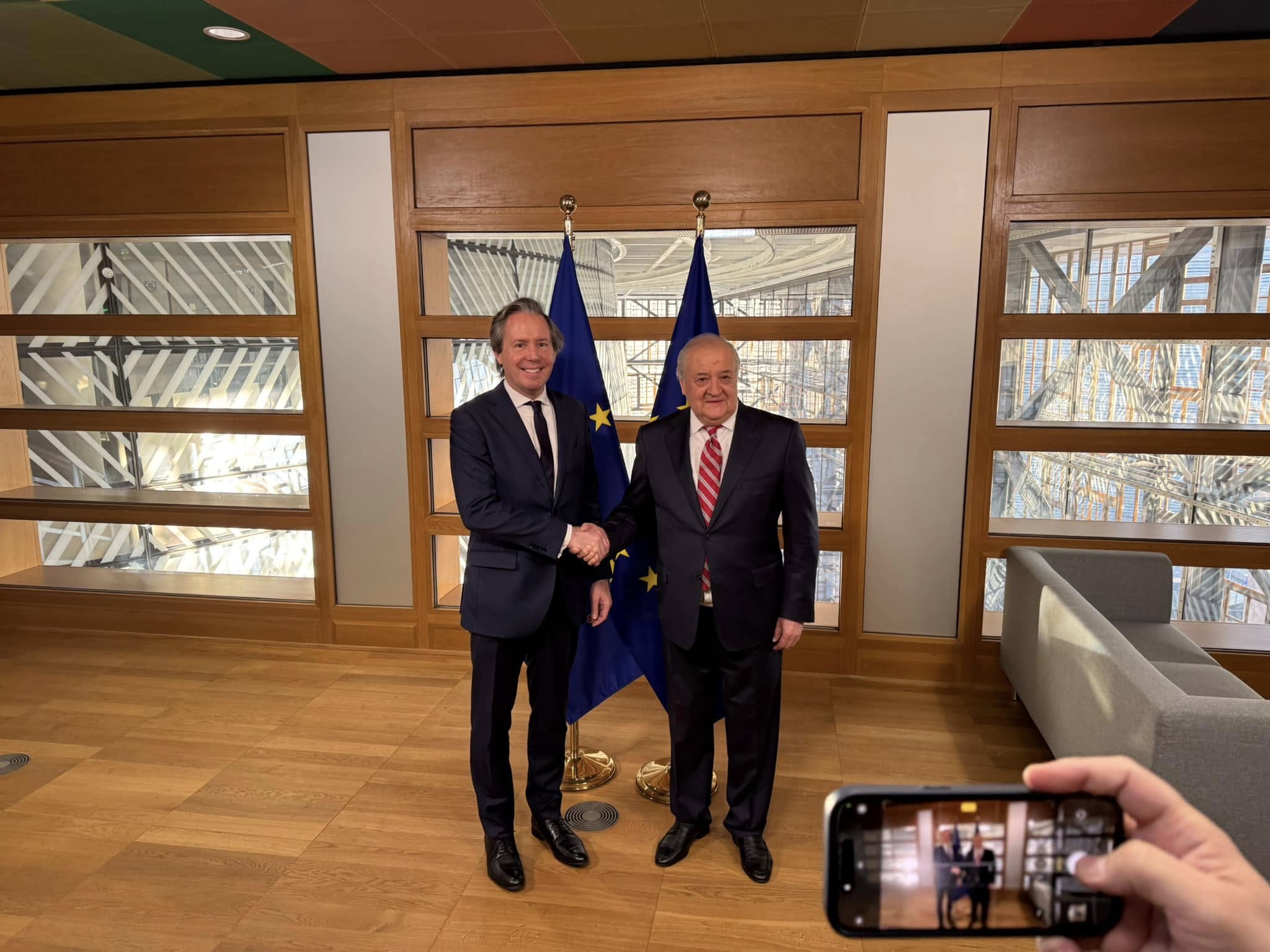 Uzbekistan Delegation Discusses EU Cooperation and “Central Asia – EU” Summit Preparations in Brussels 1 Uzbekistan Delegation Discusses EU Cooperation and “Central Asia – EU” Summit Preparations in Brussels