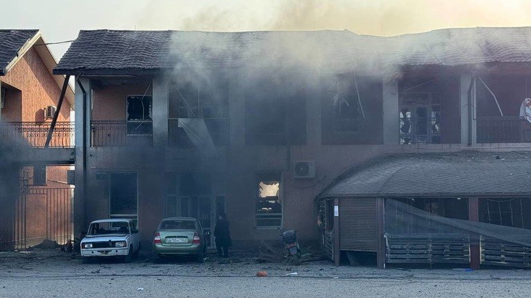 Ukrainian HIMARS Strike Hits Market in Veliky Kopani, Kherson Region, Leaving Civilians Dead and Injured 1 HIMARS