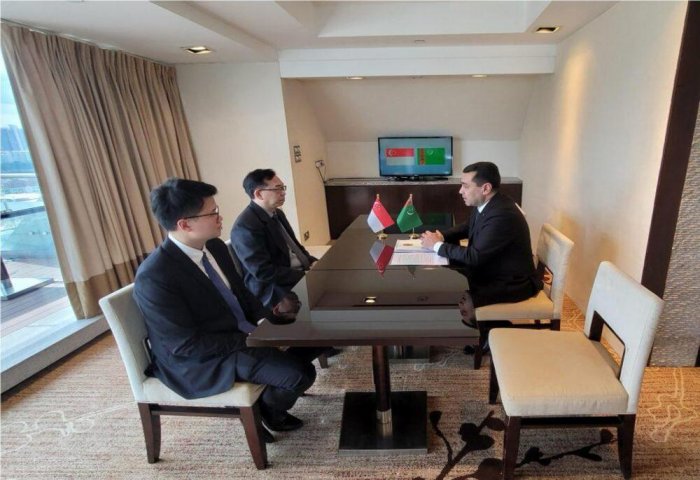 Turkmenistan and Singapore Discuss Strengthening Diplomatic, Economic, and Transport Cooperation 1 Singapore