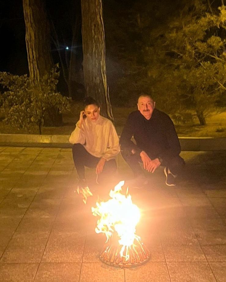 First Vice-President of Azerbaijan Mehriban Aliyeva Extends Fire Tuesday Greetings 1 Mehriban Aliyeva