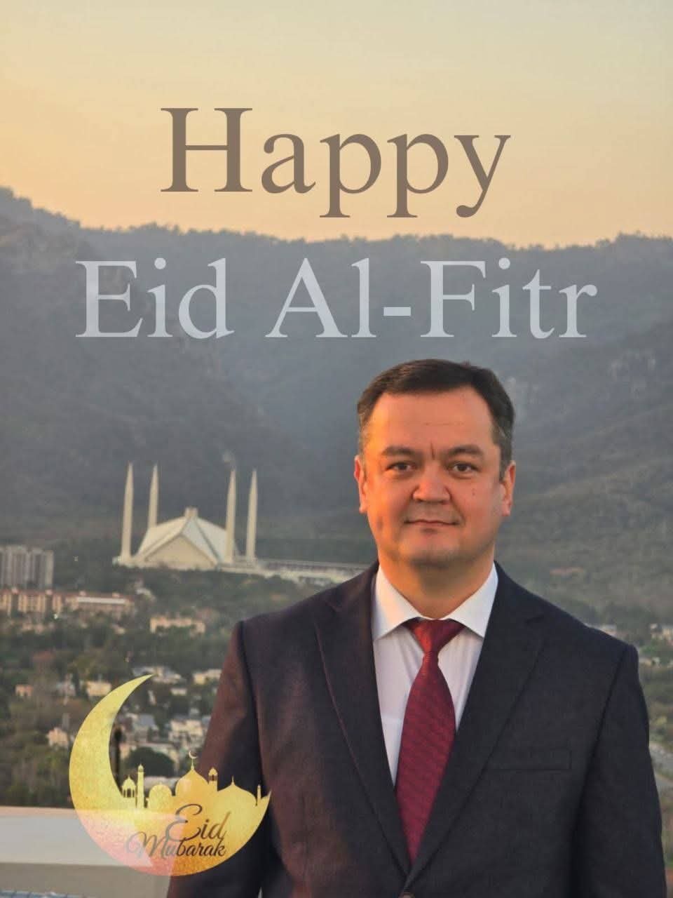 Uzbek Ambassador His Excellency Alisher Tukhtaev Extends Eid Greetings to Pakistan 1 Alisher Tukhtaev